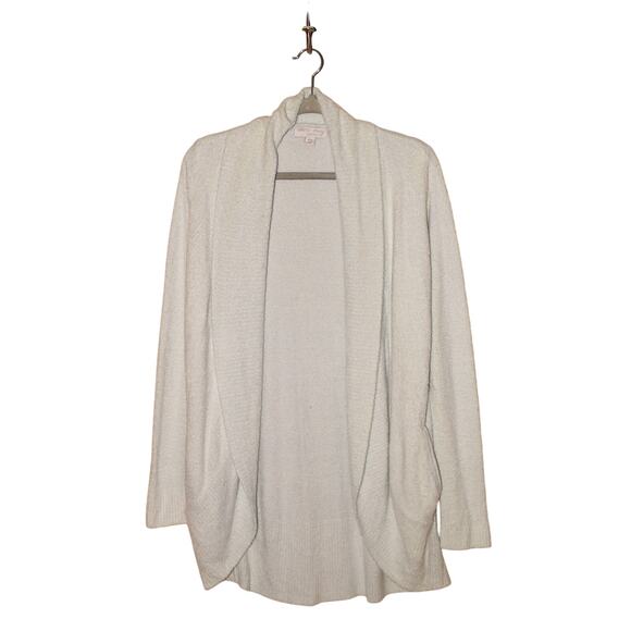 BAREFOOT DREAMS $125 Light Blue CozyChic Lite Circle Cardi Cardigan XS / Small - Picture 1 of 3